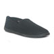 Womens Slip On Canvas Shoe in Black