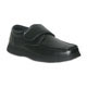 Mens Casual Velcro Strap Shoe In Black
