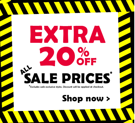 Extra 20% off all Sale Prices