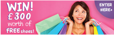 Free Prize Draw - Win Free Shoes for a Year up to the Value of £300