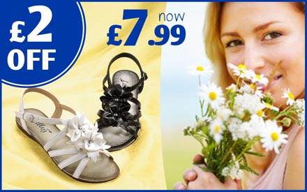 £2 off Womens Sandals £2 off Womens Sandals