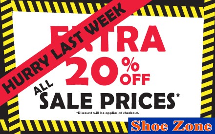 Extra 20% off Sale Extra 20% off Sale