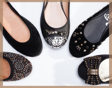 shoe zone ballet pumps