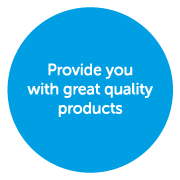 Provide you with great quality products