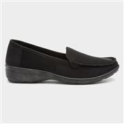 Softlites Dee Womens Black Casual Loafer Shoe (Click For Details)