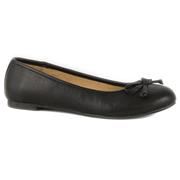 Shoe Zone Lilley Black Wide Fit Diamante Shoe Zone Lilley Black Wide Fit Diamante
