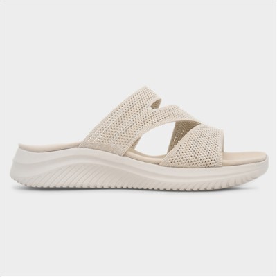 Simone Womens Beige Mule Sandal