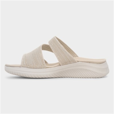 Simone Womens Beige Mule Sandal