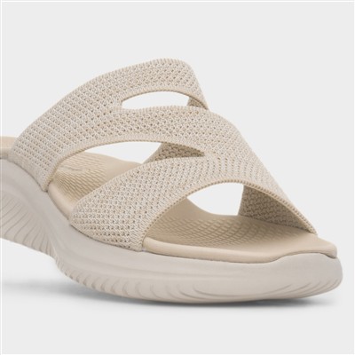 Simone Womens Beige Mule Sandal