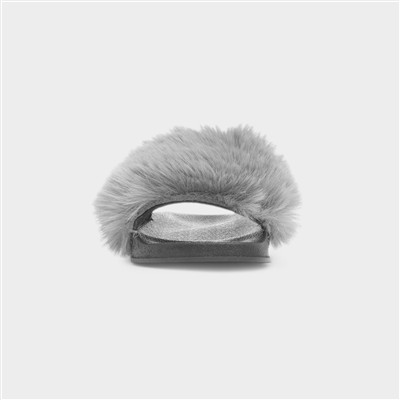 Georgina Womens Grey Slider