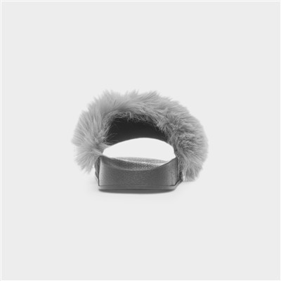 Georgina Womens Grey Slider