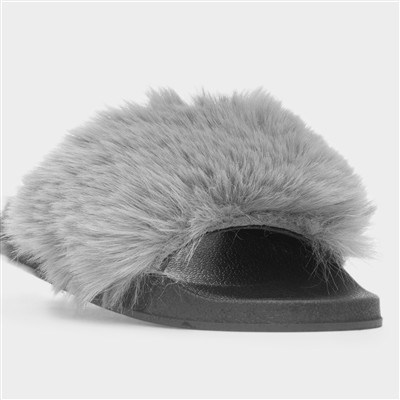 Georgina Womens Grey Slider