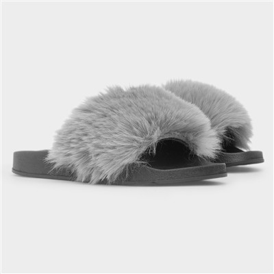 Georgina Womens Grey Slider