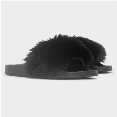 Georgina Womens Black Slider