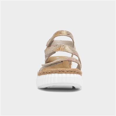Antistress Womens Multi Wedge Sandal