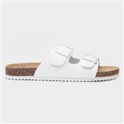 Truffle Kati Womens White Mule Sandal (Click For Details)