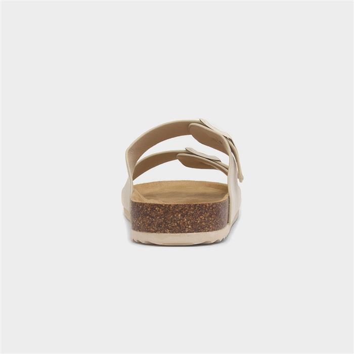 Kati Womens Cream Mule Sandal