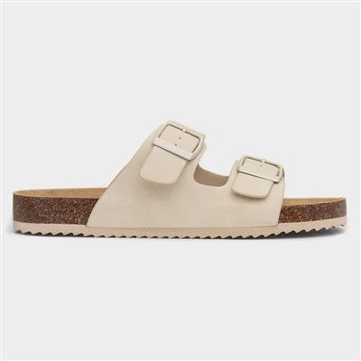 Kati Womens Cream Mule Sandal