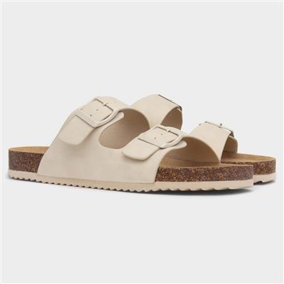 Kati Womens Cream Mule Sandal
