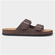Truffle Collection Kati Womens Brown Mule Sandal (Click For Details)