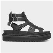 Truffle Erika Womens Black Strappy Sandal (Click For Details)
