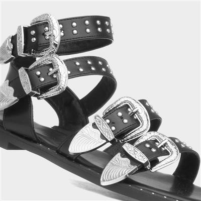 Jolene Womens Black Sandal