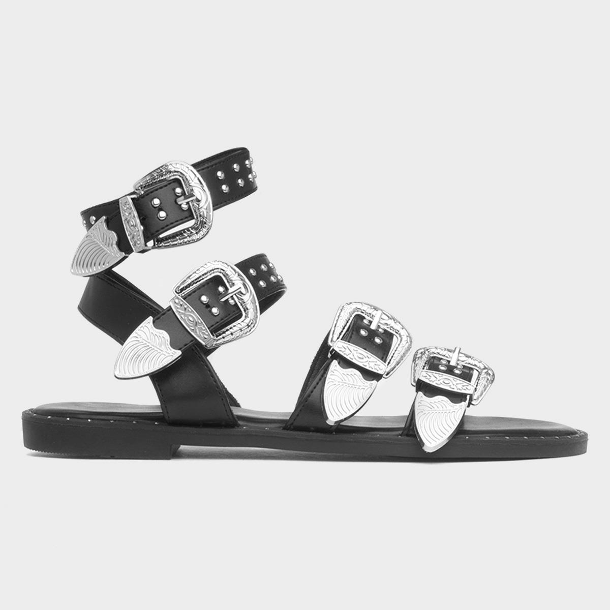 Jolene Womens Black Sandal