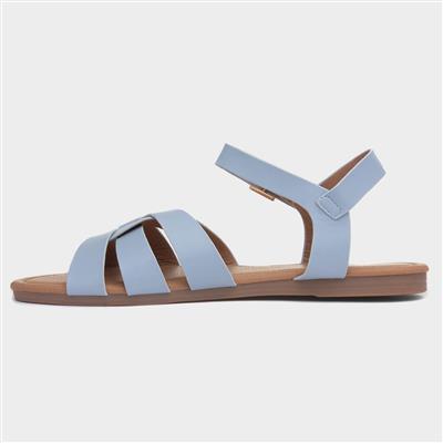 Antalya Womens Blue Strappy Sandals