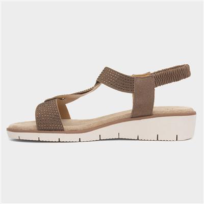 Hyacinth Womens Brown Sandals