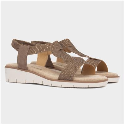 Hyacinth Womens Brown Sandals