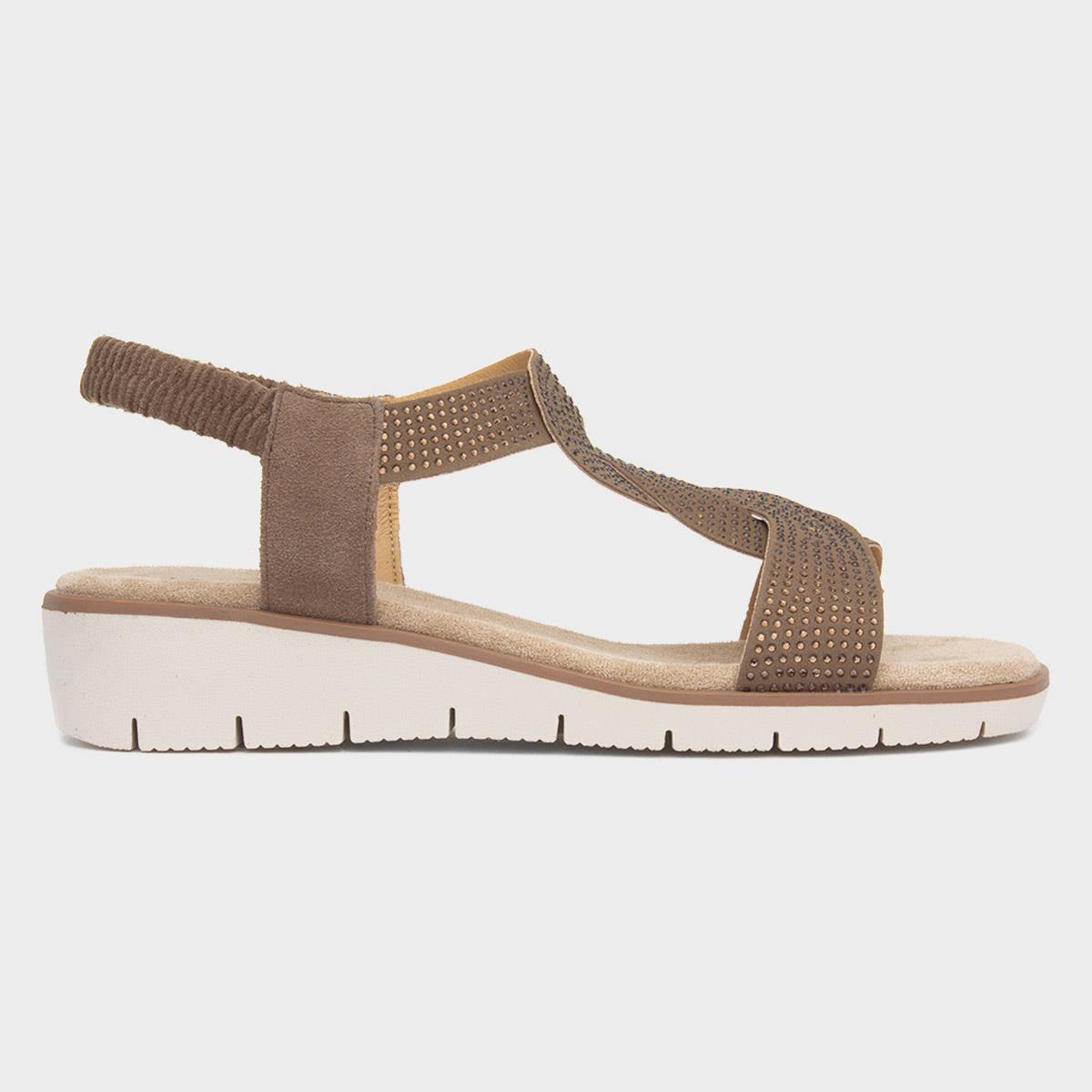 Hyacinth Womens Brown Sandals