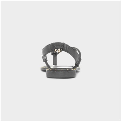 Chelsea Womens Black Sandal