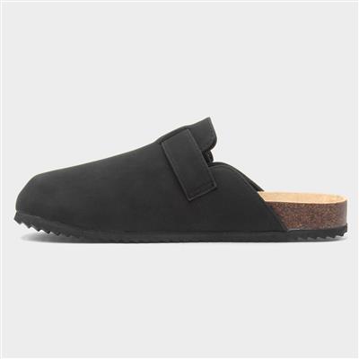 Jasmin Womens Black Mule Sandal