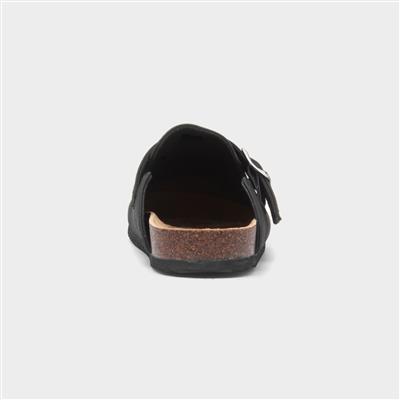 Jasmin Womens Black Mule Sandal