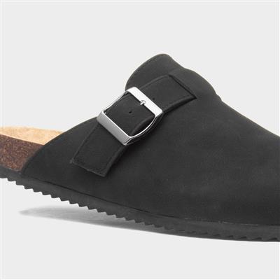 Jasmin Womens Black Mule Sandal