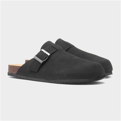 Jasmin Womens Black Mule Sandal