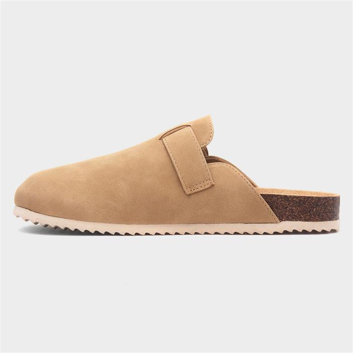 Jasmin Womens Beige Mule Sandal