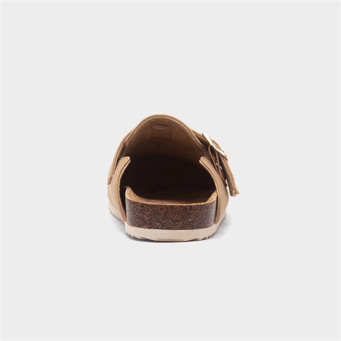 Jasmin Womens Beige Mule Sandal