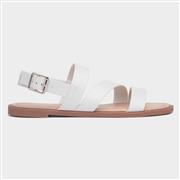 Krush Blaire Womens White Strappy Sandal (Click For Details)