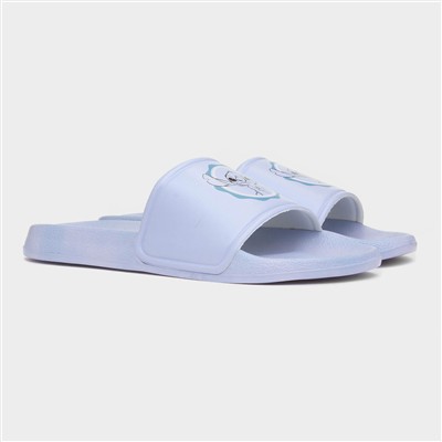 Womens Blue EVA Slider