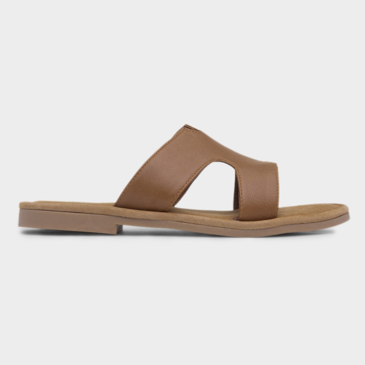 Azalea Womens Tan Leather Sandal