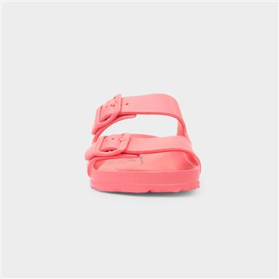Lorna Womens Coral Buckle EVA Sandal