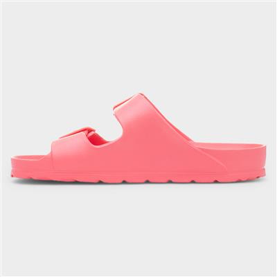 Lorna Womens Coral Buckle EVA Sandal