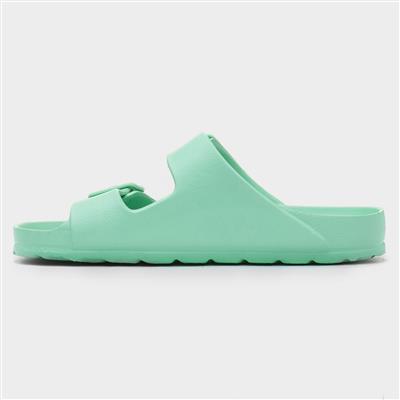 Lorna Womens Mint Buckle EVA Sandal