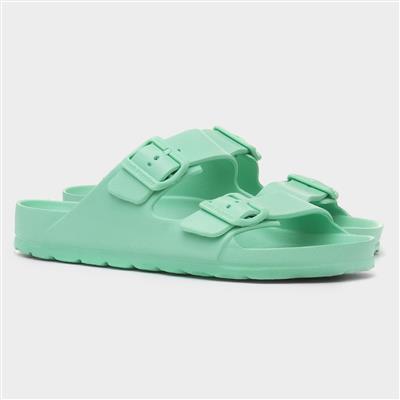 Lorna Womens Mint Buckle EVA Sandal