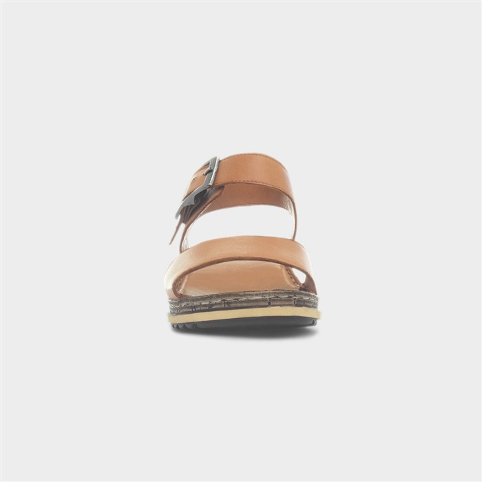 Ellie Womens Tan Sandal