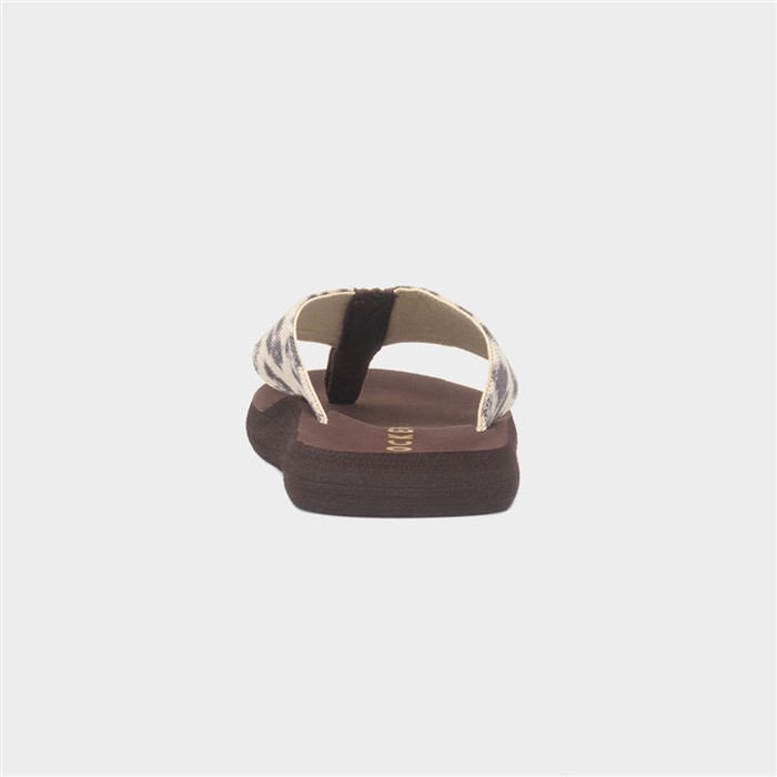 Adios Dexter Womens Brown EVA Flip Flop