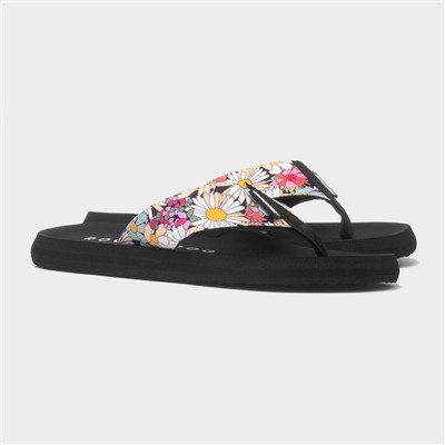 Adios Berlin Womens Black Flip Flop