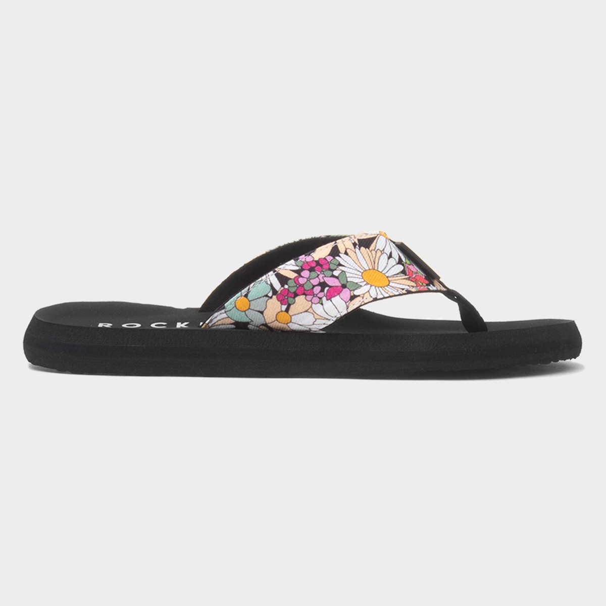 Adios Berlin Womens Black Flip Flop