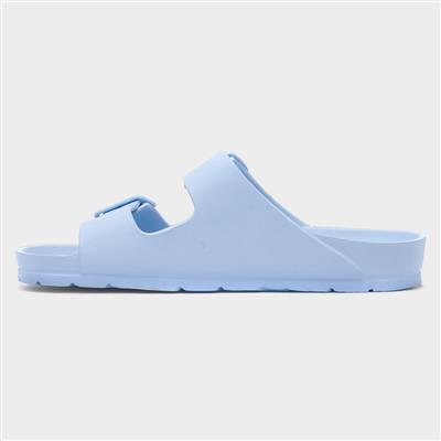 Lorna Womens Blue Buckle EVA Sandal